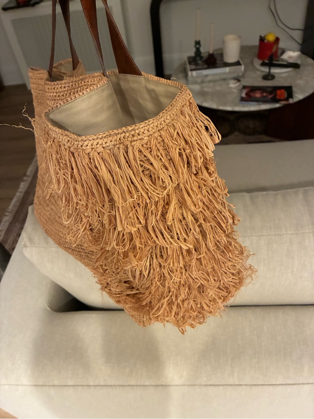 Ibeliv Raffia Tote Bag - Picture 4 of 6